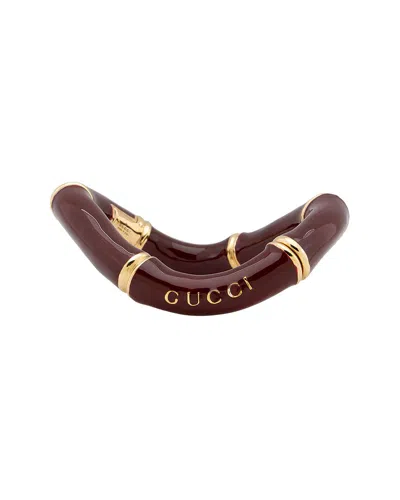 Pre-owned Gucci Enamel Bamboo Bracelet (authentic Pre-loved)