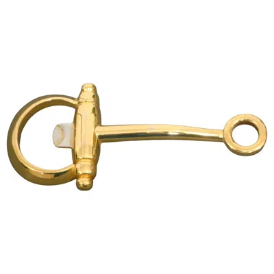 Pre-owned Gucci Equestrian Gilt Bottle Opener Vintage Barware. Italy 1970´s In Gold