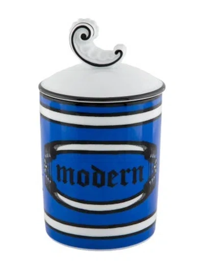 Pre-owned Gucci Esotericum Modern Future Candle In Blue