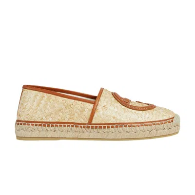 Pre-owned Gucci Espadrilles 'interlocking G - Nude' In Brown