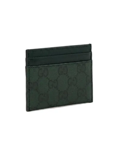 Gucci Essence Card Holder In Green