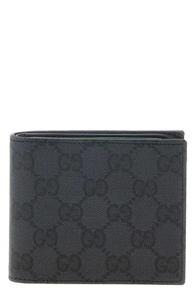 Gucci ' Essence Classic' Bi-fold Wallet In Black