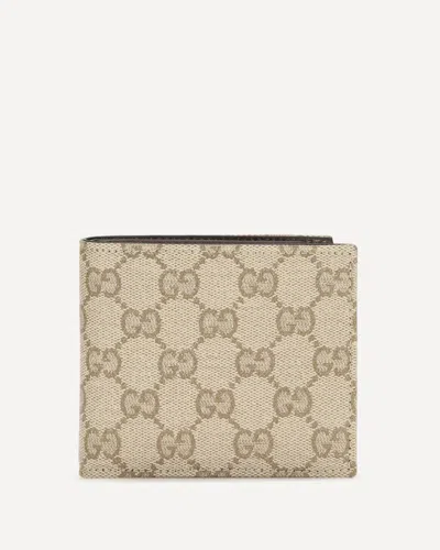 Gucci Essence Classic Bi-fold Wallet In Brown