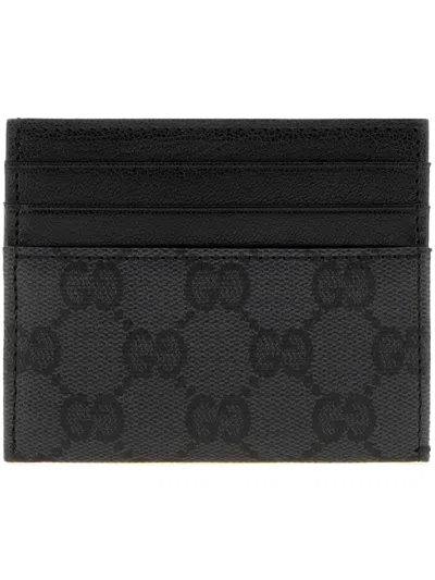 Gucci Essence Classic Card Holder In Black
