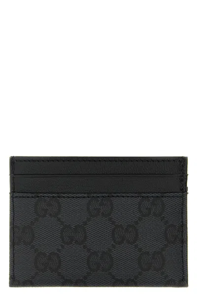 Gucci ' Essence Classic' Card Holder In Black