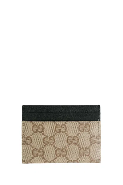 Gucci Essence Classic Card Holder In Blue