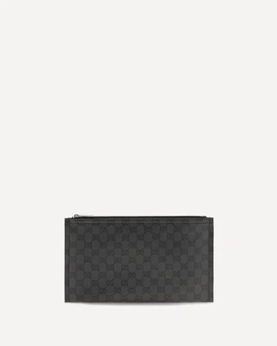 Gucci Essence Classic Large Pouch In Black