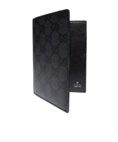 Gucci Essence Classic Passport Case In Black