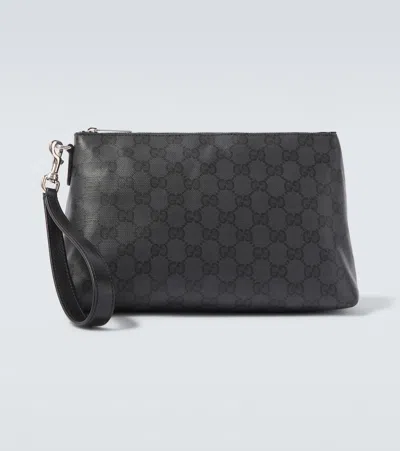 Gucci Essence Classic Small Gg Canvas Pouch