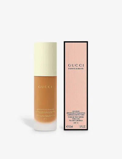 Gucci 340w Medium  Eternité De Beauté Foundation Spf 15 30ml