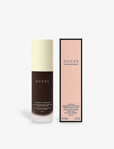 Gucci 580c Deep  Eternité De Beauté Foundation Spf 15 30ml