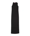 Gucci Evening Dress With Double G In Black