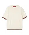 Gucci Extra Fine Cashmere Silk Top In White
