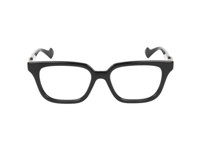 Gucci Eyeglasses In Black Black Transparent
