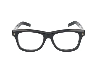 Gucci Eyeglasses In Black Black Transparent