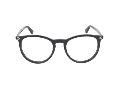Gucci Eyeglasses  Gg0027o 001 Black Black Transparent 50/20/140