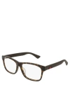 Gucci Rectangular Frame Glasses In Crl
