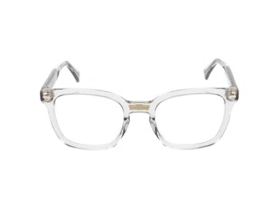 Gucci Eyeglasses  Gg0184o 005 Grey Grey Transparent 50/21/145 In White