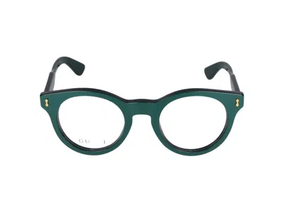 Gucci Eyeglasses  Gg1266o 003 Green Green Transparent 48/23/145