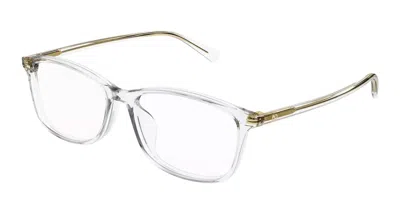 Pre-owned Gucci Eyeglasses Gg1354oa 003 55 Crystal Man Optical Frame