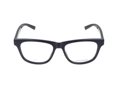 Gucci Eyeglasses  Gg2108o 003 Blue Blue Transparent 55/17/145 In Black