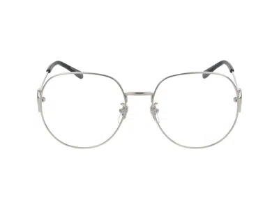 Gucci Eyeglasses In Silver Silver Transparent