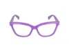 Gucci Gg1589o Cat-eye Glasses In Violet Violet Transparent