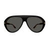 GUCCI GUCCI EYEWEAR AVIATOR FRAME SUNGLASSES