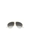 Gucci Gg1654s Linea Fashion 012 Gold Grey Sunglasses In Gold