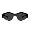 Gucci Oversized Frame Sunglasses In Black