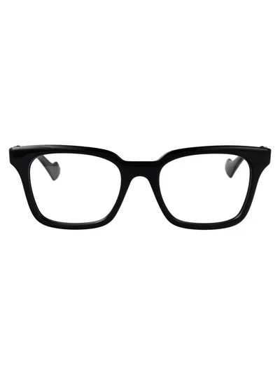 Gucci Gg1728o Glasses In Black-black-transparent