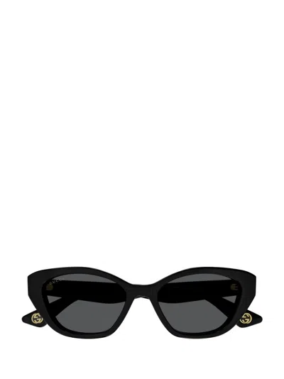 Gucci Eyewear Cat In Black