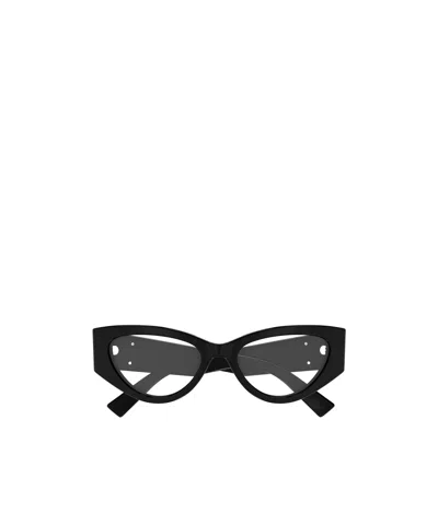 Gucci Geometric Flat Mirror In Black