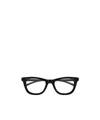Gucci Eyewear Cat-eye Frame Glasses In Black