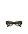 Gucci Eyewear Cat-eye Frame Glasses In Black