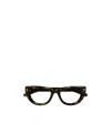Gucci Eyewear Cat-eye Frame Glasses In Black