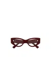 Gucci Eyewear Cat-eye Frame Glasses In Brown