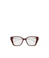 Gucci Eyewear Cat Eye Frame Glasses In Multi