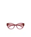 Gucci Eyewear Cat-eye Frame Glasses In Pink