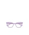 Gucci Eyewear Cat-eye Frame Glasses In Purple