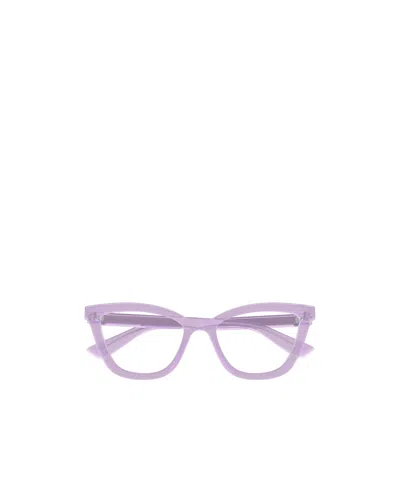 Gucci Eyewear Cat-eye Frame Glasses In Purple