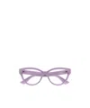 Gucci Eyewear Cat-eye Frame Glasses In Purple