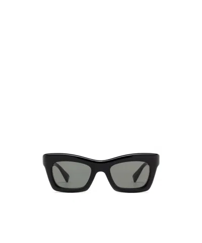 GUCCI GUCCI EYEWEAR RECTANGULAR LOGO SUNGLASSES