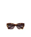 Gucci Eyewear Cat-eye Frame Sunglasses In Brown