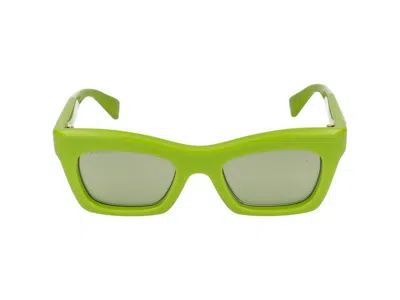 Gucci Eyewear Cat Eye Frame Sunglasses In Green