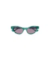 Gucci Eyewear Cat-eye Frame Sunglasses In Purple