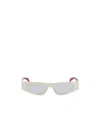 Gucci Cat-eye Frame Sunglasses In White