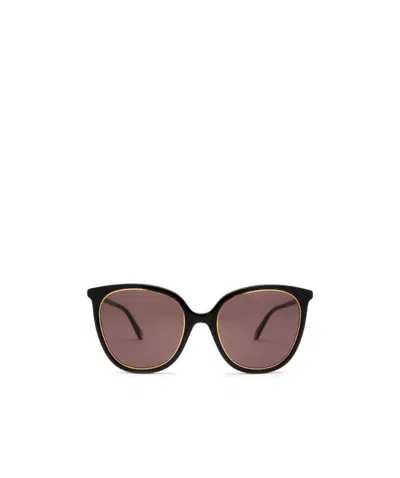 Gucci Eyewear Cat-eye Sunglasses In Brown