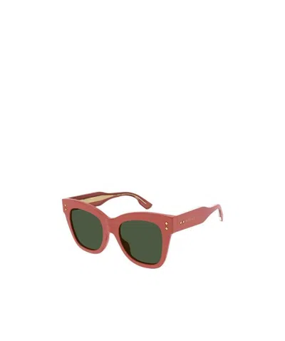 Gucci Eyewear Cat-eye Sunglasses In Green