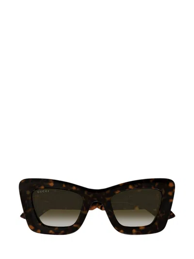 Gucci Eyewear Cat In Multi